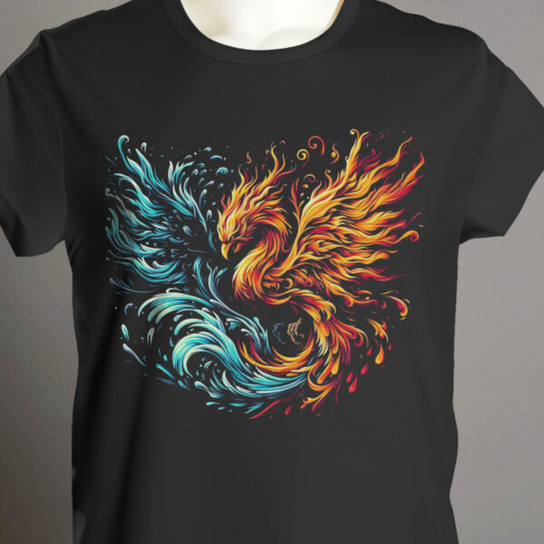 Fire Water Phoenix T-Shirt