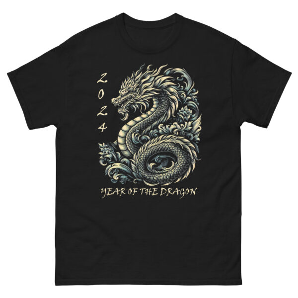 Year of the Dragon Chinese Zodiac Tee (black, navy)