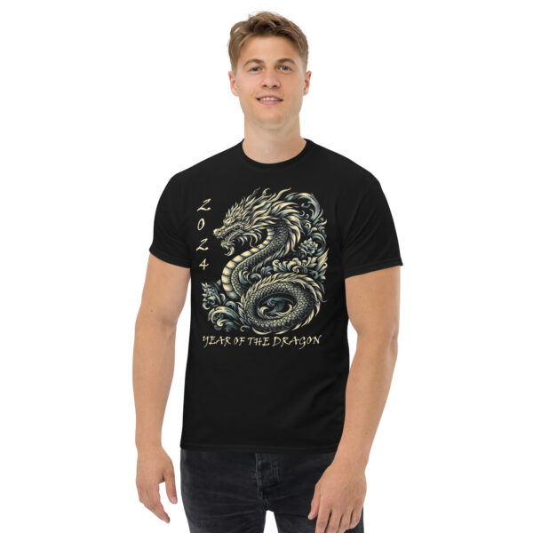 Year of the Dragon Chinese Zodiac Tee (black, navy) - Image 7