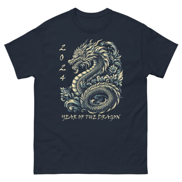 Year of the Dragon Chinese Zodiac Tee (black, navy) - Image 8