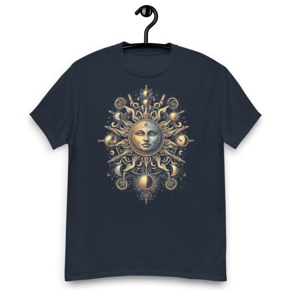 Sun and Moon Ornate Mystical Tarot T-Shirt - Image 6