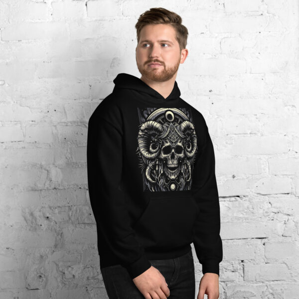 Tribal Skull Hoodie - Image 2