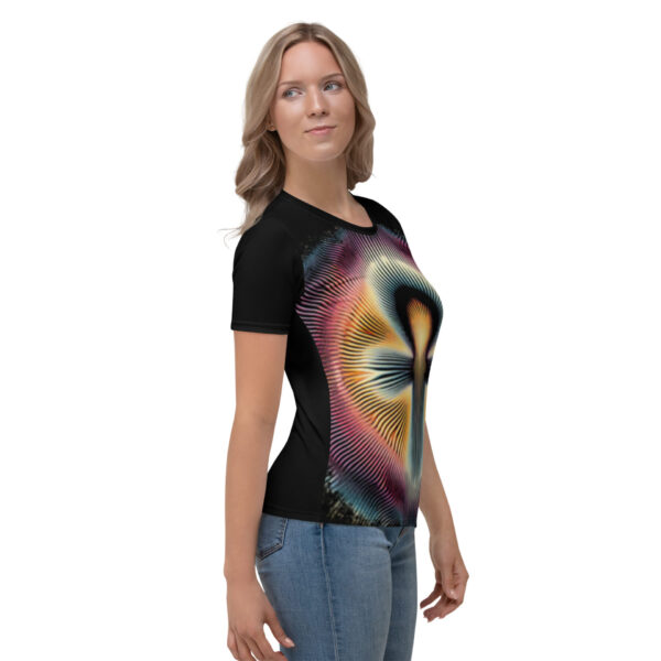 Egyptian ankh symbol retro all-over graphic women's T-shirt - Image 6